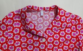 Vintage koko 42 takkimekko vahvaa puuvillaa - kotimainen