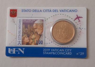 Vatikaani coincard 2019