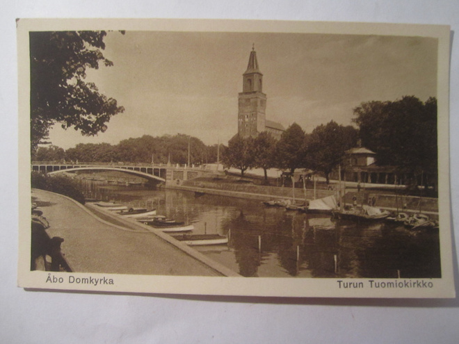 VANHA Postikortti Turku 1920-l