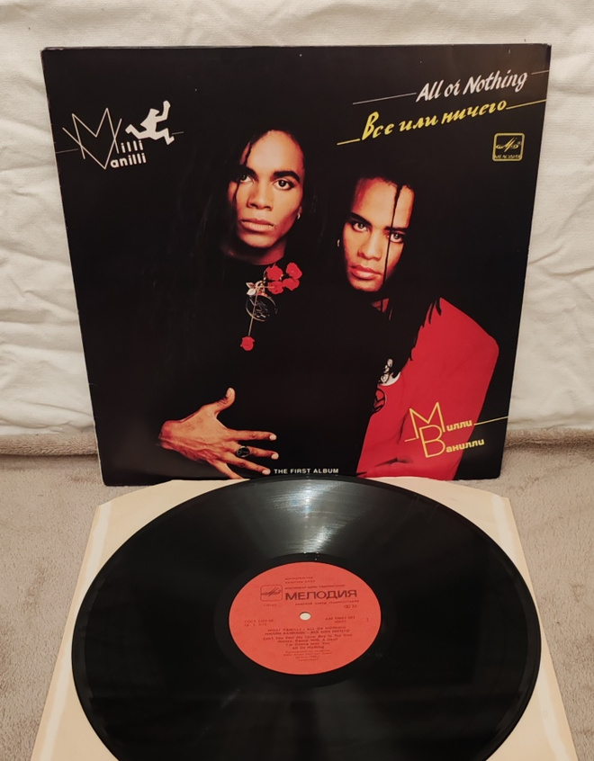 Milli Vanilli All Or Nothing lp