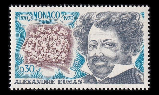 Monaco 989 ** Kirjailija Alexandre Dumas (1970)