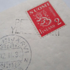1938 PETSAMON YLÄLUOSTARI rivil + Salmijärvi kuori sisältö - pikkukuva 1