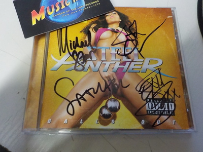 STEEL PANTHER - BALLS OUT CD KOKO BÄNDIN NIMMAREILLA