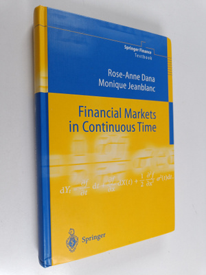 Rose-Anne Dana : Financial markets in continuous time