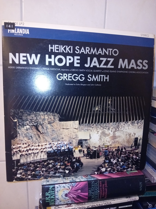2LP : Heikki Sarmanto: NEW HOPE JAZZ MASS ( 1979 ) Sis.pk:t