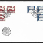 Ruotsi - Forntida konst FDC 1973 (Fac. 816-817) - pikkukuva 1