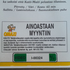 VHS: Katti-Matti 2 (FIx 1984/?) - pikkukuva 3