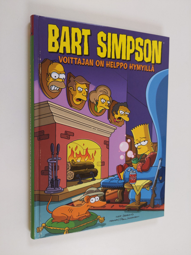 Matt Groening : Bart Simpson : voittajan on helppo hymyillä