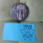 Urho Kekkonen 80 Hopeoitu Pronssimitali - pikkukuva 1