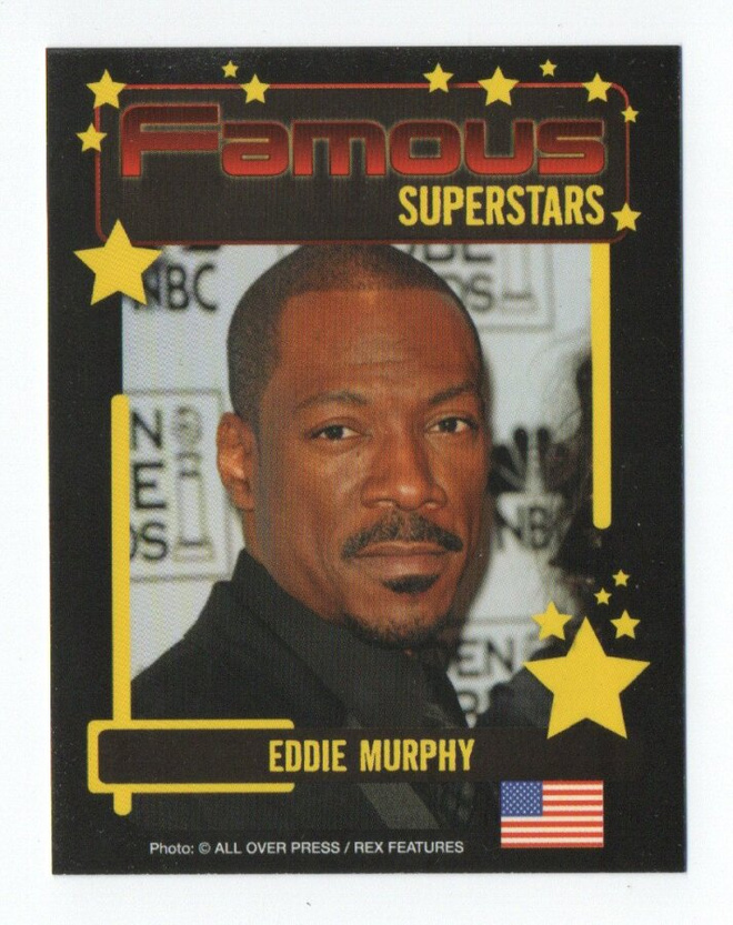 Keräilykuva SUPERSTARS n:o 083 EDDIE MURPHY