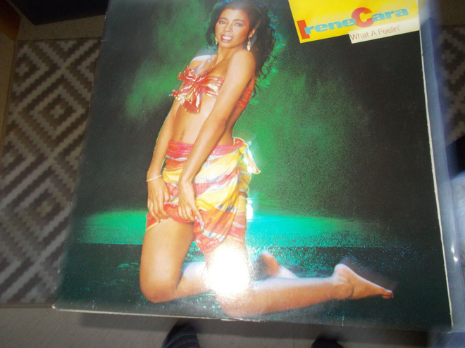 VINYYLI ALBUMI IRENE CARA ** WHAT A FEELING **