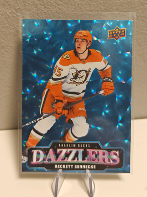 2026-27 Upper Deck Series 1- Beckett Sennecke Dazzlers Blue