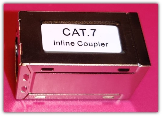 Cat7 RJ45 jatkopala / Ethernet liitin #30201