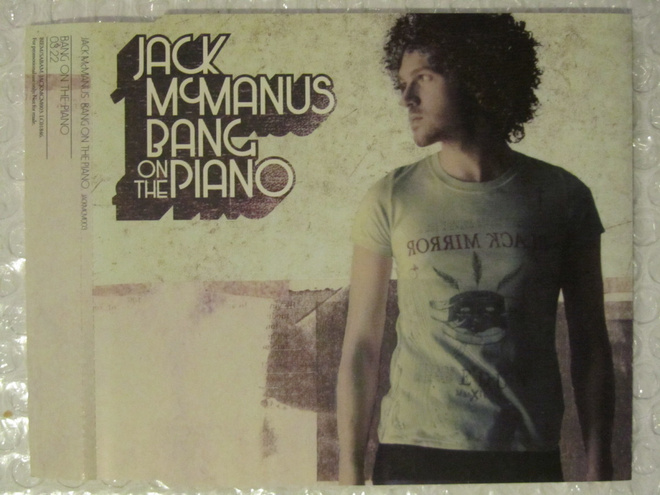 Jack McManus • Bang On The Piano PROMO CD-Single