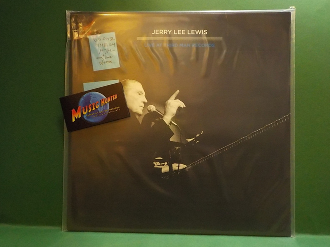 JERRY LEE LEWIS - LIVE AT THIRD MAN RECORDS M-/M- LP