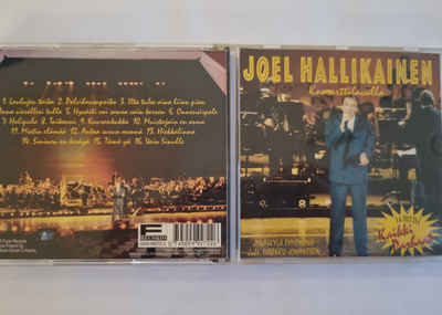 JOEL HALLIKAINEN: KONSERTTILAVALLA CD