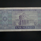 ROMANIA 100 LEI 1966 P-97 KL6  (K15-S105) - pikkukuva 2