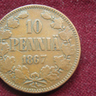 10 penniä 1867 - pikkukuva 1