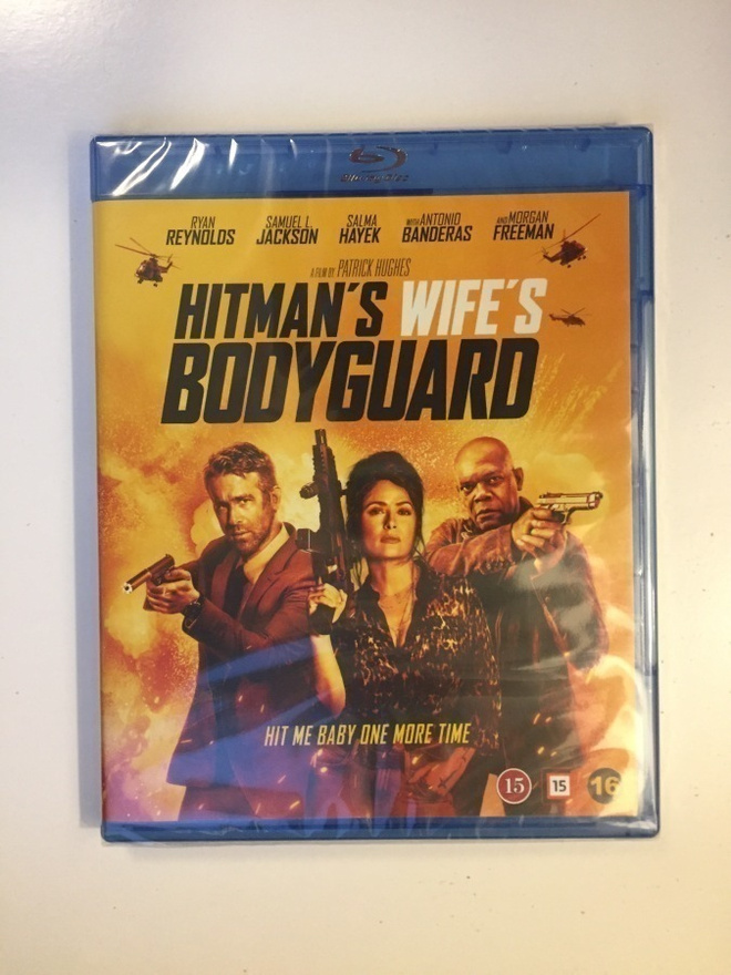 Hitmans Wifes Bodyguard (Blu-ray) Salma Hayek (2021) UUSI