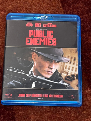 PUBLIC ENEMIES - BLU-RAY - johnny depp