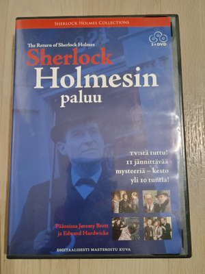 Sherlock Holmesin paluu (3DVD)