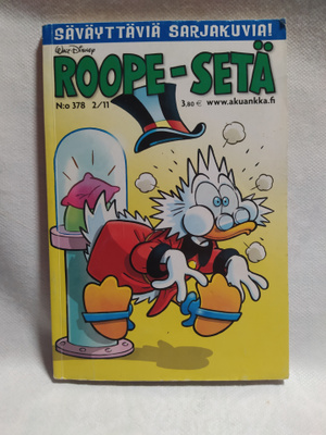 Walt Disney Roope-setä n:o 378 2/11