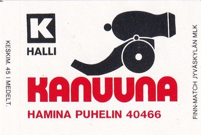 Hamina, KANUUNA K - halli b524