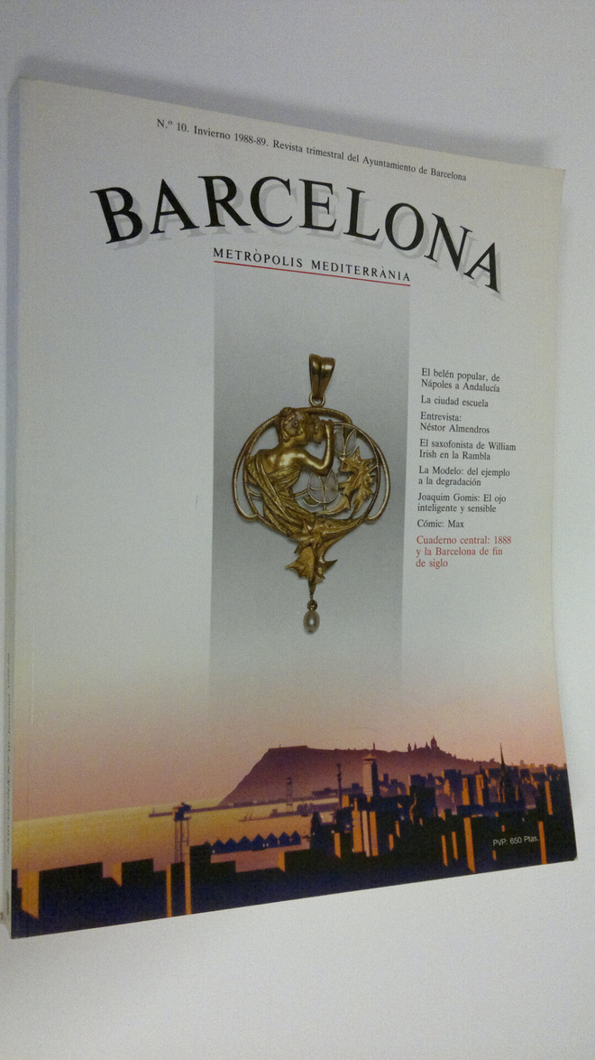 Barcelona Metropolis Mediterrania : No. 10 Invierno 1988-...