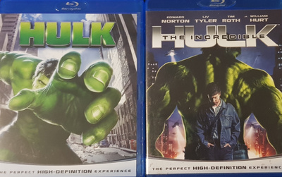 Hulk +The Incredible Hulk -Blu-Ray
