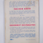 Outsider : Pekka Lipposen seikkailuja 35 : Fakiirin kosto - pikkukuva 2