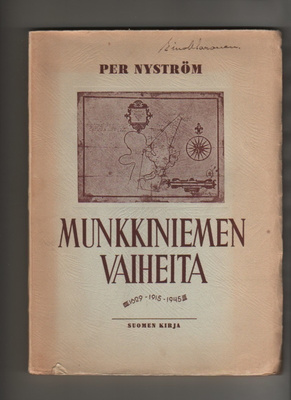 Nyström, Per: Munkkiniemen vaiheita, Suomen kirja 1946, K3