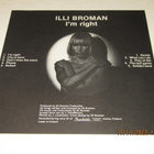 *LP* ILLI BROMAN I'm Right - pikkukuva 3