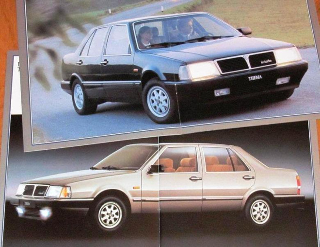1985 Lancia Thema esite - KUIN UUSI - 16 sivua