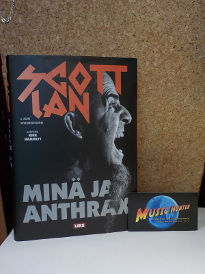 SCOTT IAN - MINÄ JA ANTHRAX - KIRJA + NIMMARIT+