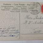 Kukkia ja koristevinjetit, Ps. 147:1, vanha väripk. p. 1907 - pikkukuva 2