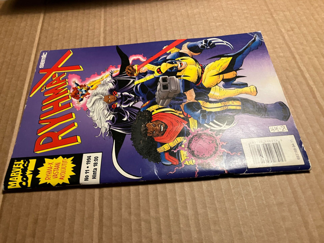 MARVEL RYHMÄ-X 11/1994 HYVÄ