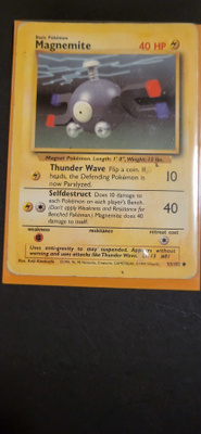 Magnemite - Base Set 1 (BS1) card