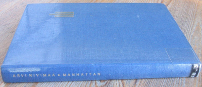 Arvi Kivimaa: Manhattan, Otava 1959. 171 s.