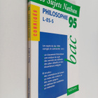 Gerard Durozoi : Philosophie L-ES-S Bac 95 Corriges - pikkukuva 1