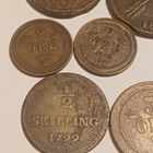Vanhat Ruotsalaiset kolikot alkaen. 1799 - pikkukuva 2