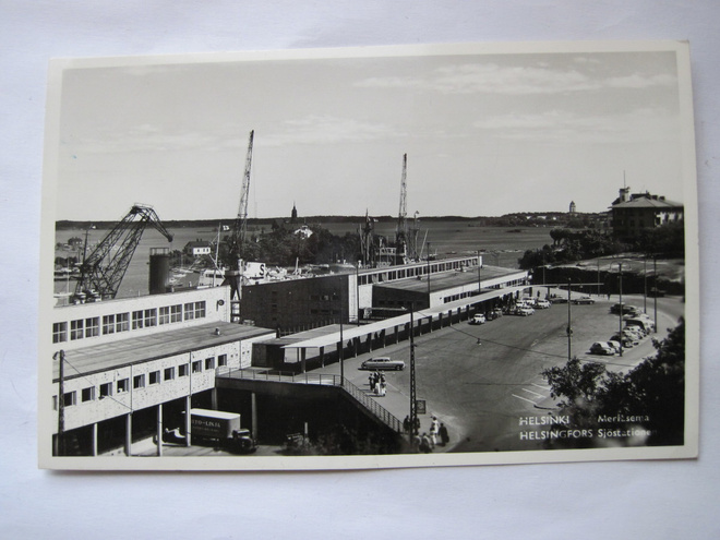 VANHA Postikortin Alkup.Mallikappale Helsinki 1950-luku
