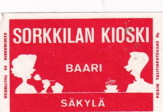 Säkylä. Sorkkilan kioski  Baari  3/6