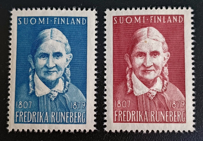 Fredrika Runeberg kirjeensulkijat **
