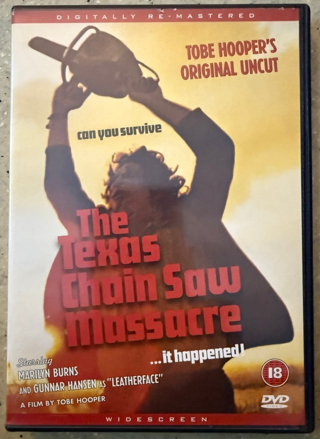 [DVD] THE TEXAS CHAIN SAW MASSACRE