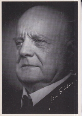 Jean Sibelius , foto Ivar Helander 1935 . e180