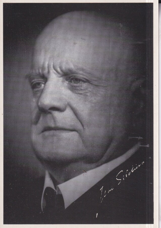 Jean Sibelius , foto Ivar Helander 1935 . e180