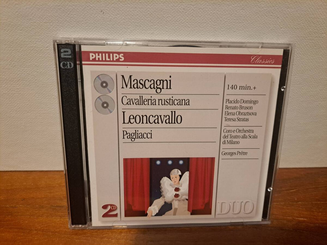Mascagni:Cavalleria rusticana/Leoncavallo:Pagliacci  2CD