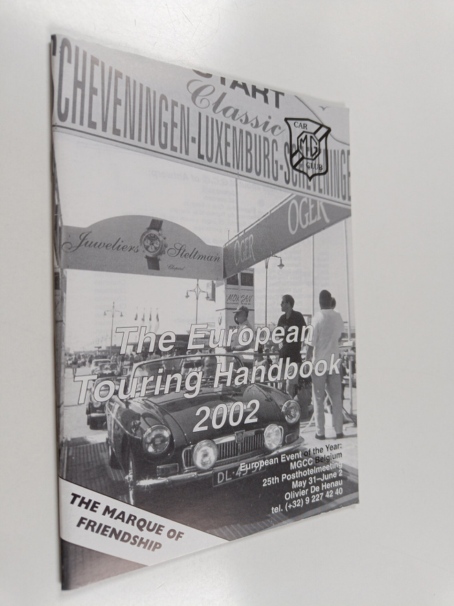 M. G. Car Club - The European Touring Handbook 2002