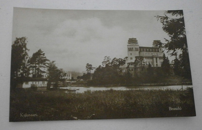 Helsinki, Kulosaari, Rantahotelli, vanha valokuvapk, p. 1929
