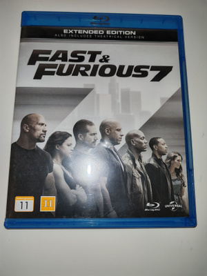 Blu-ray, Fast & Furious 7